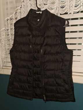 32 Degrees Black Quilted Puffer Vest
